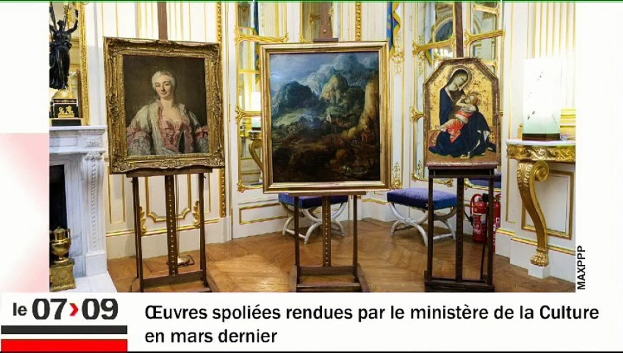 Le Zoom de La Rédaction : " Tableaux spoliés : les musées font de la résistance"