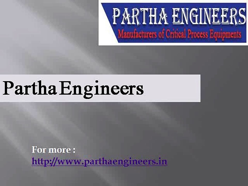 Non Pressurized Equipment