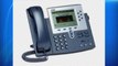 Cisco IP Phone 7960G T?l?phone VoIP H.323 MGCP SCCP SIP argent?(e) anthracite avec 1 licence