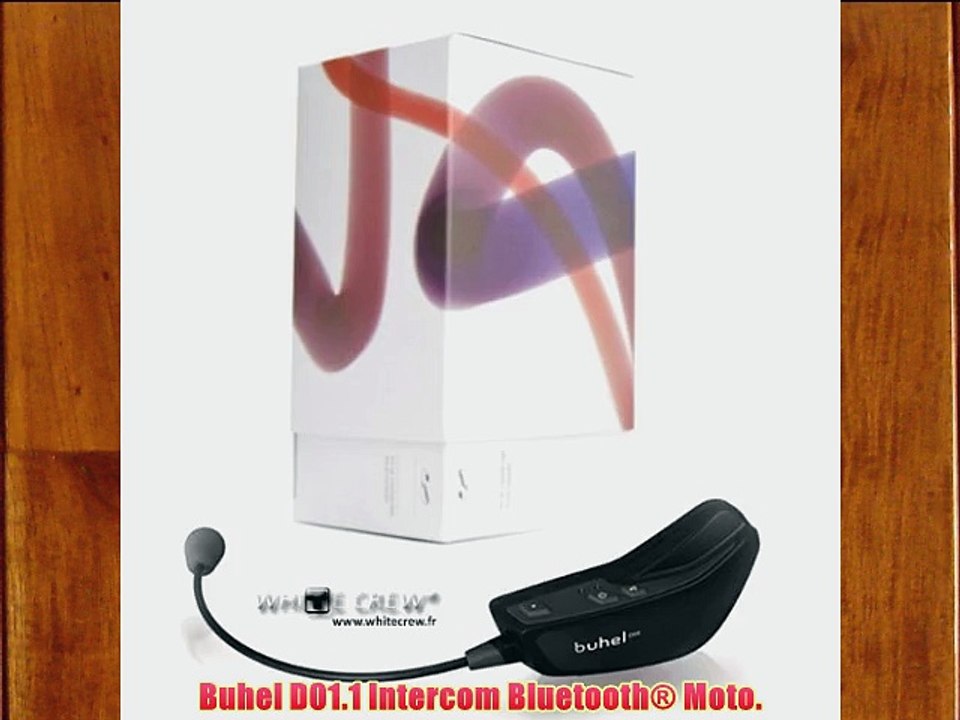 Buhel D01.1 Intercom Bluetooth? Moto.