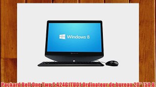 Packard Bell One Two S A24G1TU01 Ordinateur de bureau 20 (508 cm) AMD E series 1 To 4096 Mo