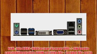 Sedatech - PC Bureautique Unit? Centrale (Intel i5-3570 4x3.4Ghz 8Go RAM 1000Go HDD USB 3.0