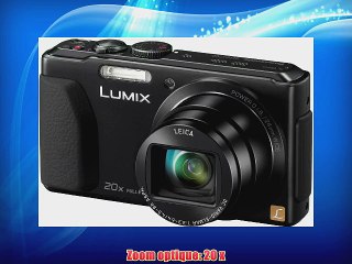 Panasonic Lumix DMC-TZ40EF-K Appareil photo num?rique Taille d'?cran 3  (75) Zoom optique 20x