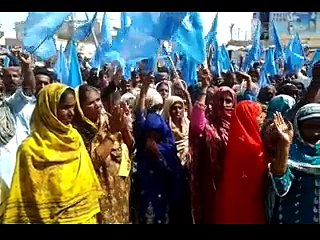 Pakistan fisherfolk foram  Peasant Rallay @ Press club Sanghar