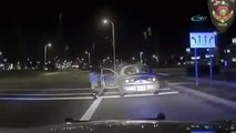 Polis sürücüyü böyle vurdu !