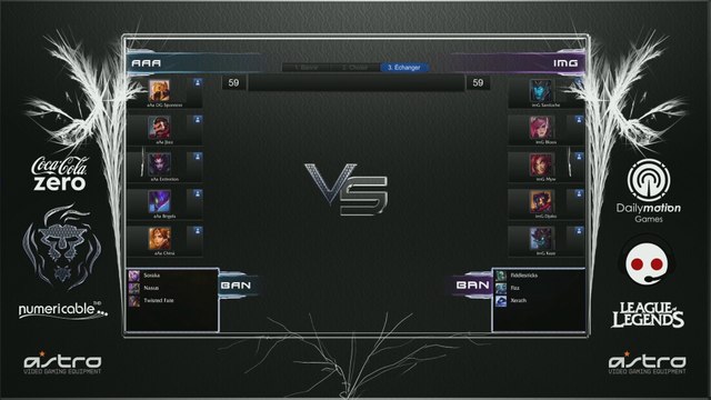 Lyon e-Sport #8 - Finale WINNER BRACKET aAa vs IMG - GAME 1