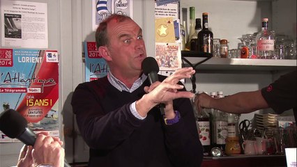 Le Café de la Marine du Télégramme avec Billy Besson et Marie Riou