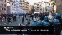 Heurts entre policiers et supporteurs de Feyenoord à Rome