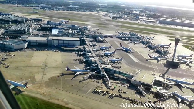 Airbus A319 Lufthansa. Full Flight LH905 from London Heathrow to Frankfurt. D-AILF