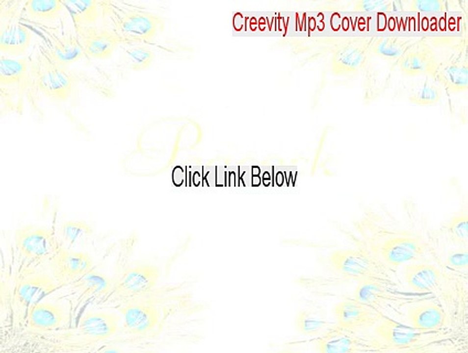 Creevity Mp3 Cover Downloader Full Download (Legit Download) video