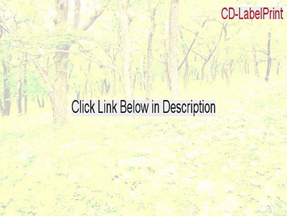 CD-LabelPrint Crack [Download Now]
