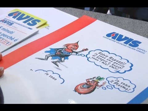 Napoli - Donare il sangue fa bene , il progetto dell'Avis -1- (19.02.15)
