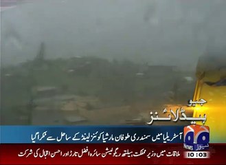 Wild weather hits Queensland and Northern Territory