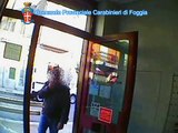 Apricena (FG) - Rapina in banca, tre arresti (19.02.15)