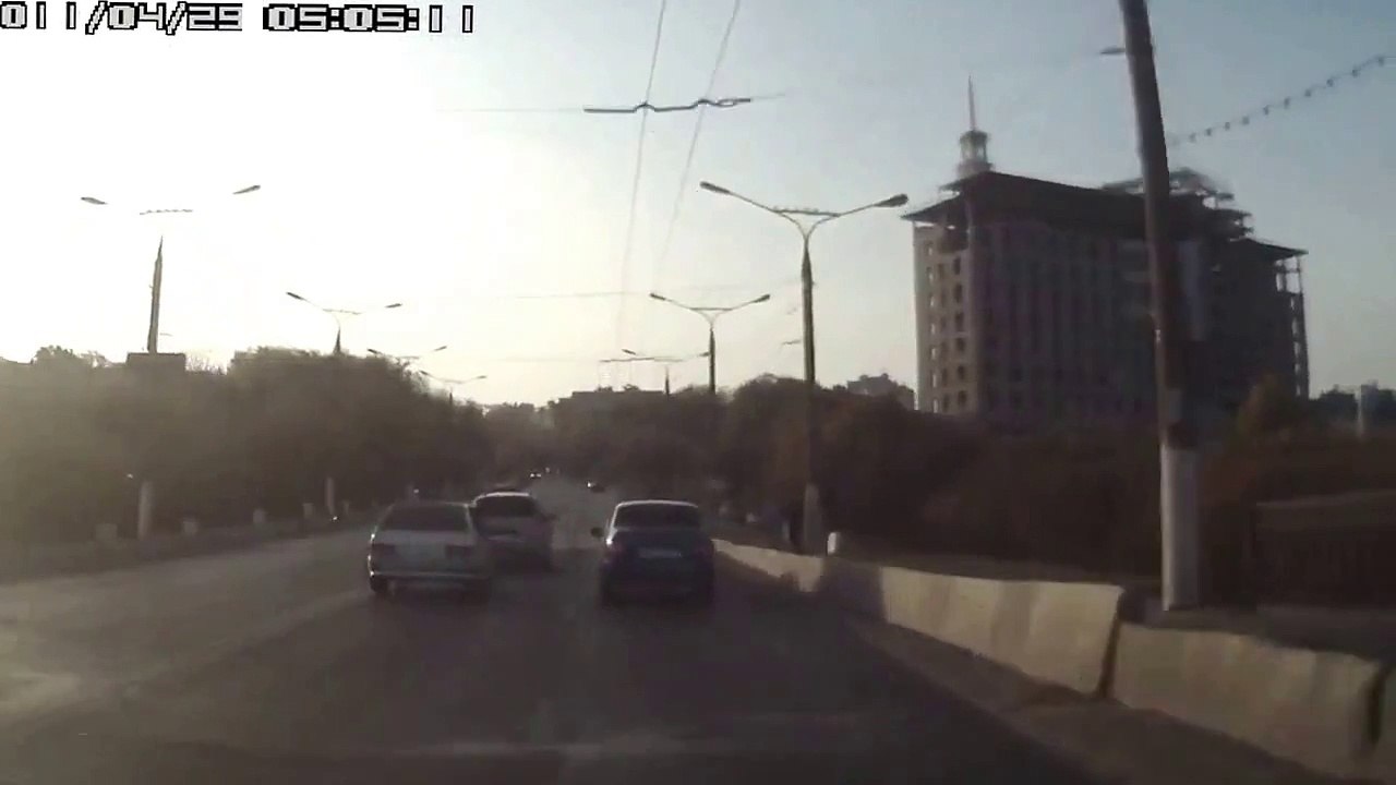 Серьезное ДТП на ровном месте (мат)