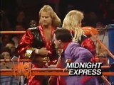 Midnight Express vs Tommy Rich & Ricky Morton (WCW Haloween Havoc 1990)