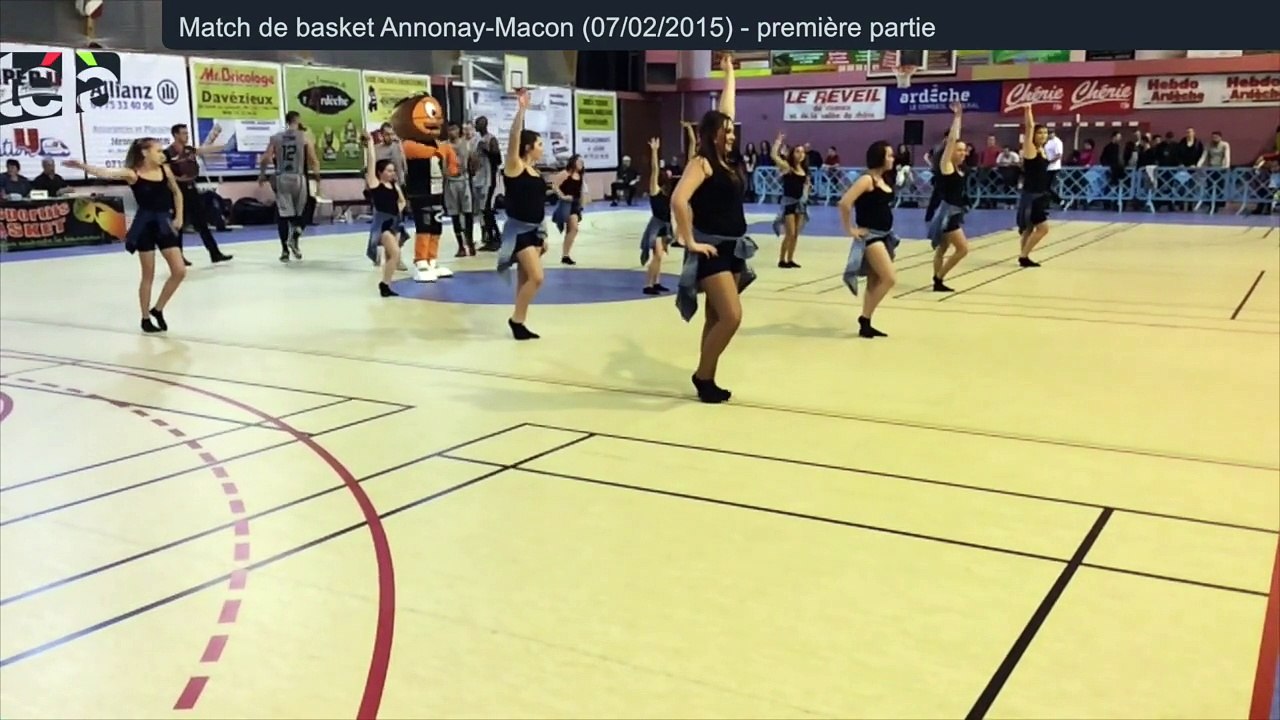 Match de basket Annonay-Macon(07-02-2015)1ère partie