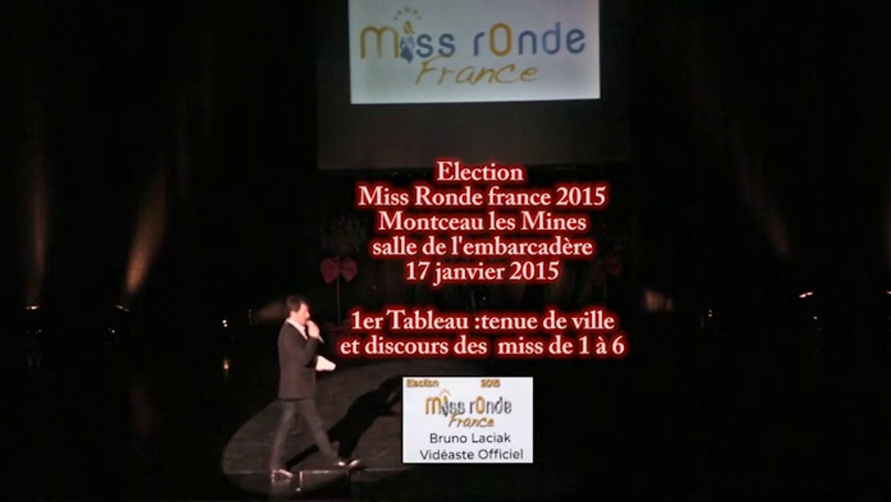 Election de Miss Ronde France 2015 tableau 1