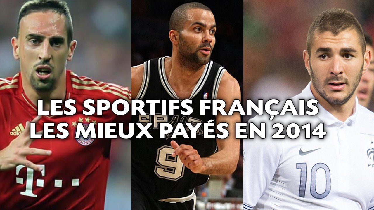 Les 5 sportifs français les mieux payés en 2014