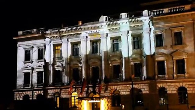 Architectural Mapping - Hotel De Rome