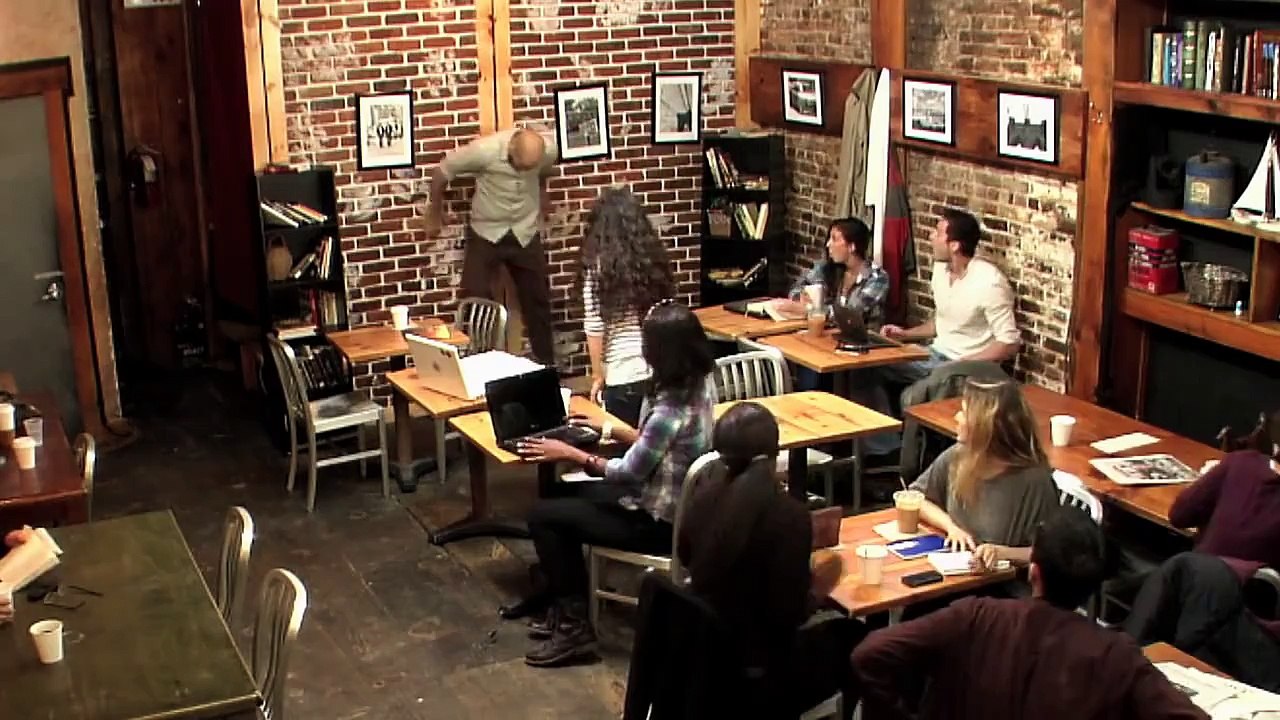 A Telekinetic Surprise in a Coffee Shop