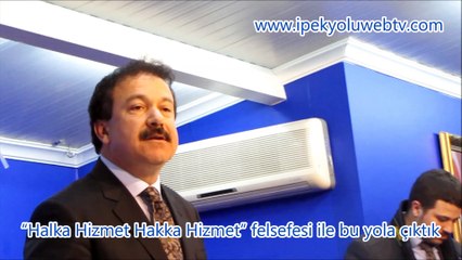 “Halka Hizmet Hakka Hizmet” felsefesi ile bu yola çıktık