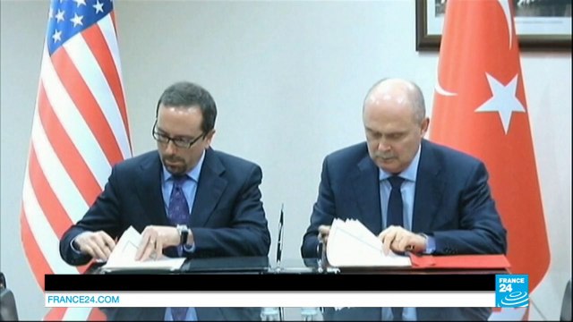 US/TURKEY - Countries join forces in fight against Islamic State