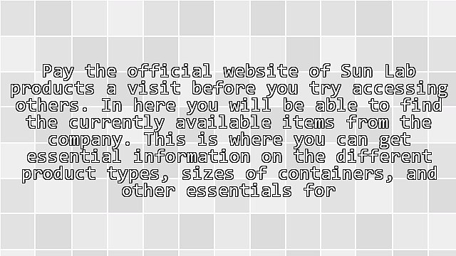 Looking At Online Reviews Of The Different Sun Lab Products