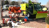 El Ayuntamiento de Leganés presenta la nueva flota de vehículos de limpieza viaria