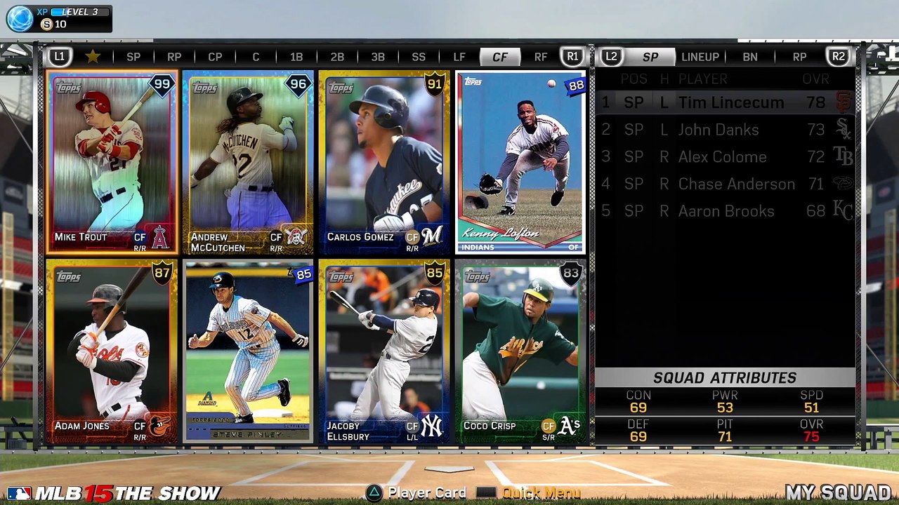 MLB 15 : The Show - Diamond Dynasty Distilled