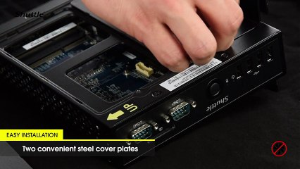 DS57U, le barebone fanless de Shuttle