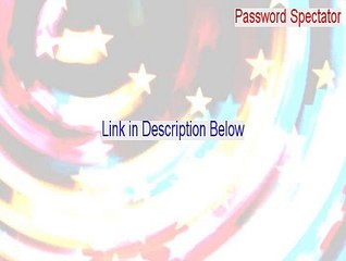 Password Spectator Key Gen - Free Download (2015)