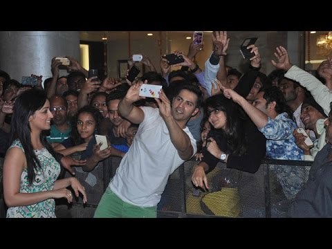 Varun Dhawan & Yami Gautam Badlapur Movie Promotion @ Rcity Mall