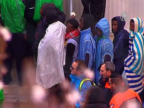 Лампедуза страдает от наплыва мигрантов из Африки