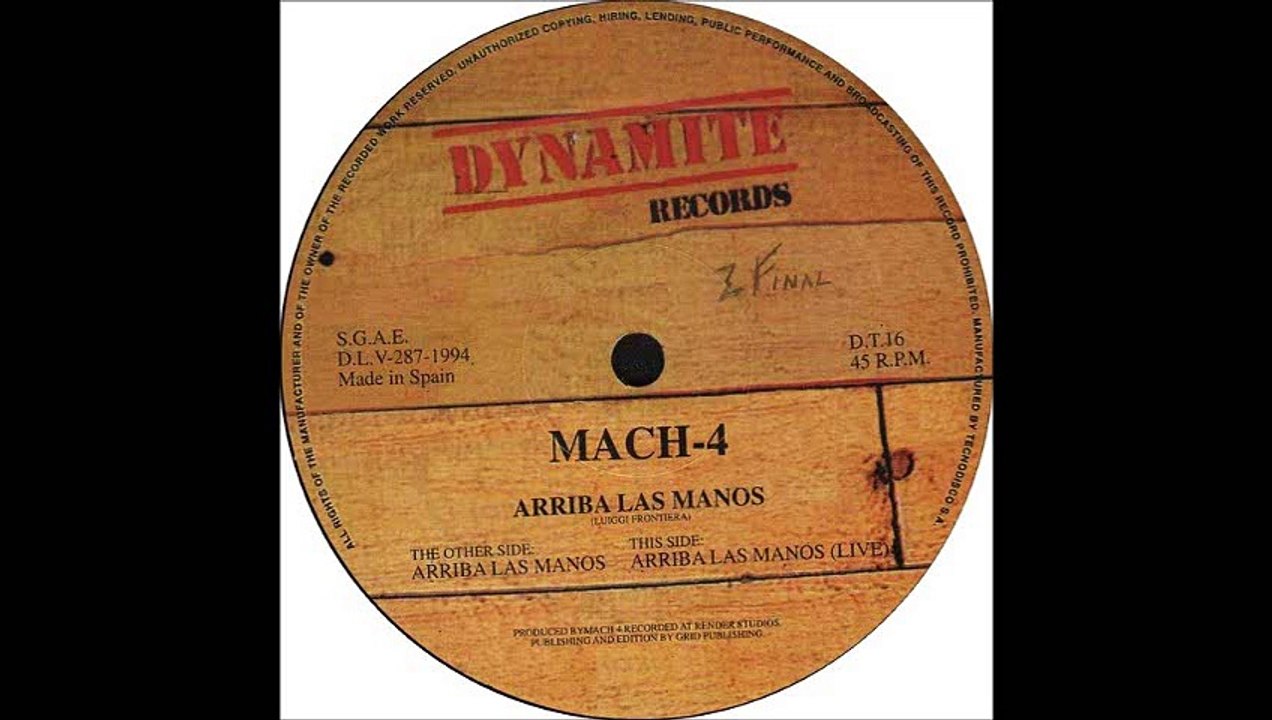 Mach 4 - Arriba Las Manos! (A)