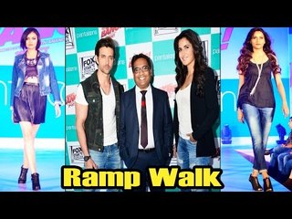 Sizzling Ramp Walk @ Pantaloons With KAT & HRITHIK !
