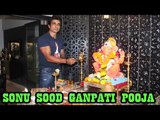 Actor Sonu Sood Blessing For Ganpati