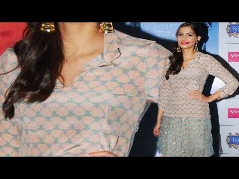 Sizzling Hot Sonam Kapoor Hot DEEP Galli Exposed