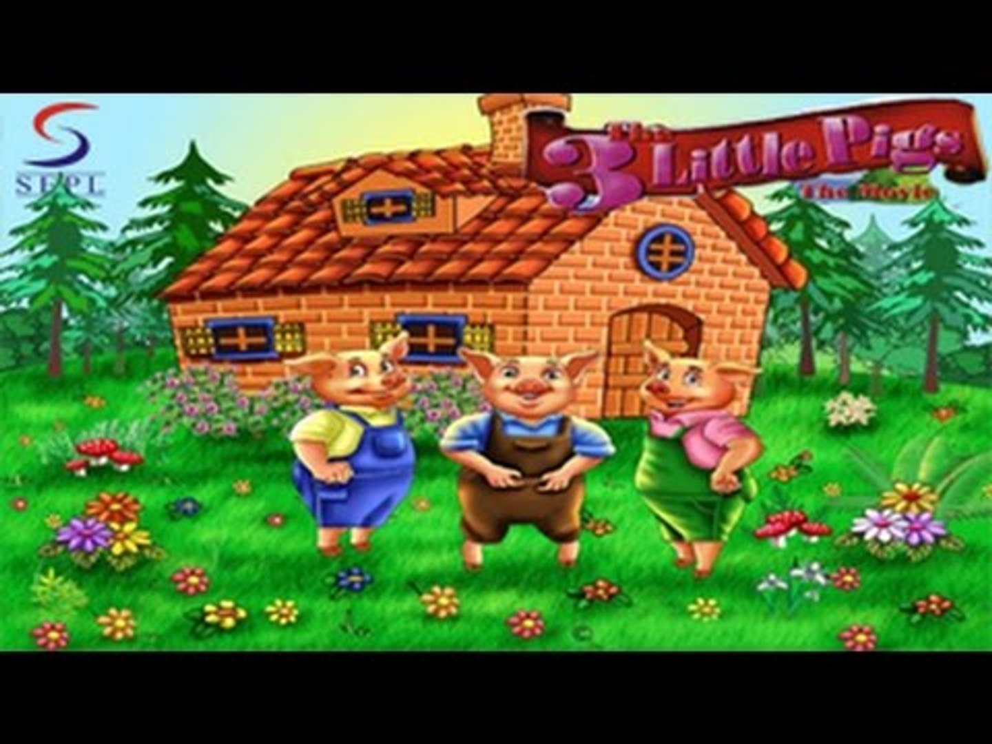 The 3 Little Pigs The ANIMATED Movie In English