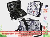 DURAGADGET Limited Edition Grey Camo Travel Armoured Protective Shell Storage Case With Shock