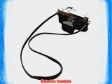 Retro Straight Black Handmade Genuine Leather Camera Shoulder Neck Strap 2837