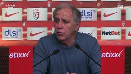 Bastia-Lille : Conf. d'avant-match de R. Girard