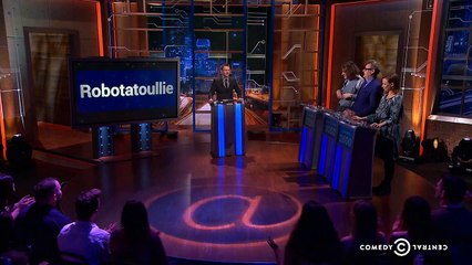 Emo Philips, Mary Lynn Rajskub, Greg Proops - Robotatoullie - @midnight with Chris Hardwick