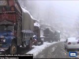 Dunya News - Snow fall creates distortion in Northern areas of Pakistan