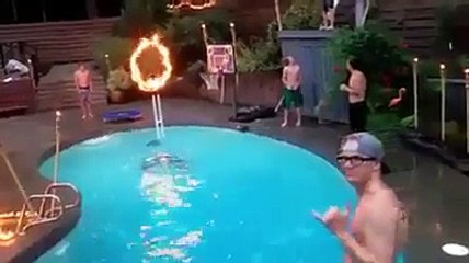 Amazing pool dunk ever-Kia baat hai - Video Dailymotion