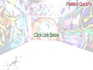 FileMind QuickFix Full Download - Instant Download (2015)