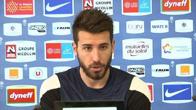 Mathieu Deplagne avant EAG vs MHSC (26ème journée L1)