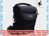 USA Gear Weather-Resistant Digital SLR Holster Camera Case Bag for Nikon D610 / D7100 / D5200