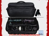 Extra Large Soft Padded Camcorder Equipment Bag / Case For Sony HXR-MC50 HXR-MC1500E HXR-MC2000