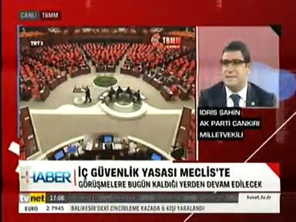 Çankırı Milletvekili İdris ŞAHİN, "Muhalefet İç Güvenlik Yasa Tasarısında Neye Karşı Çıktığını Bilmiyor"